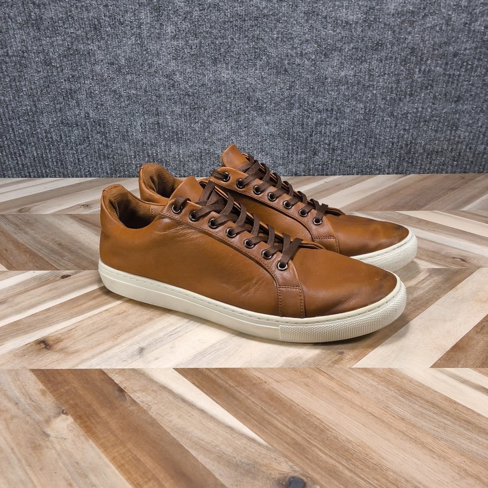 Thursday Boot Co. Premier Toffee Brown Leather Low Top Sneakers Men's US 9.5